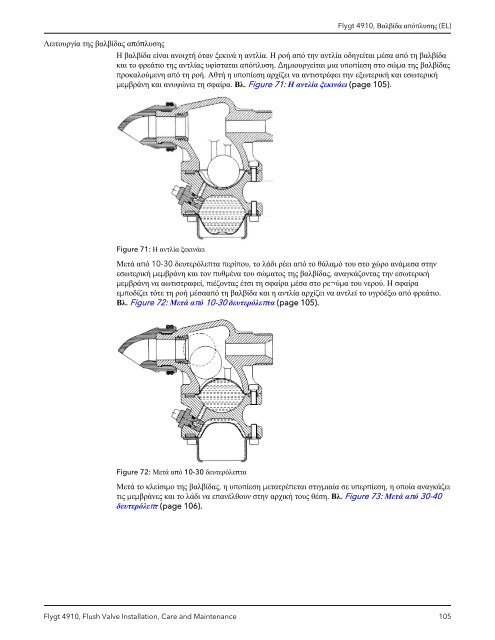 Flygt 4910, Flush Valve - MIDI Bobinage