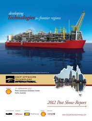 2012 Post Show Report (PDF) - Deep Offshore Technology ...