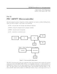 PIC 16F877 Microcontroller