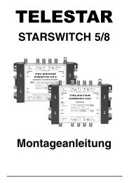 STARSWITCH 5/8 Montageanleitung - Christo.Net