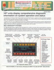 Inductotherm Dura-Line Coreless Induction Furnace - Inproheat