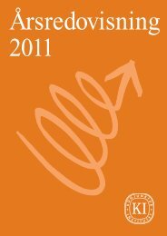 Årsredovisning 2011 - Konjunkturinstitutet
