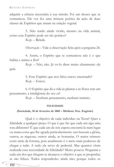 Revista EspÃ­rita (FEB) - 1860 - Autores EspÃ­ritas ClÃ¡ssicos