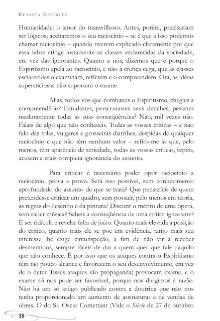 Revista EspÃ­rita (FEB) - 1860 - Autores EspÃ­ritas ClÃ¡ssicos
