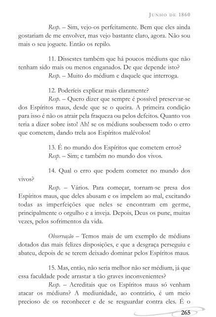 Revista EspÃ­rita (FEB) - 1860 - Autores EspÃ­ritas ClÃ¡ssicos