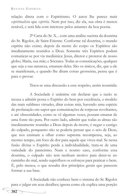 Revista EspÃ­rita (FEB) - 1860 - Autores EspÃ­ritas ClÃ¡ssicos