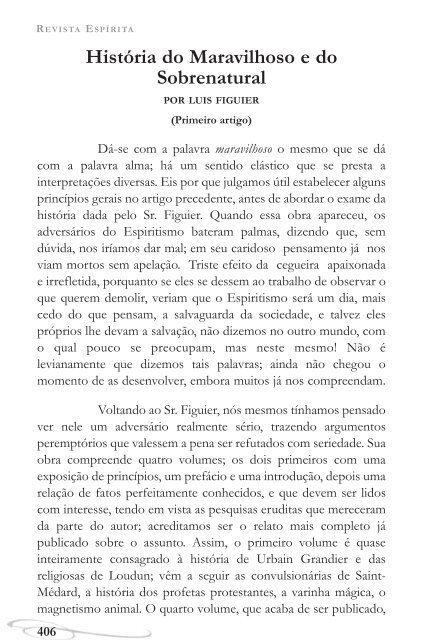 Revista EspÃ­rita (FEB) - 1860 - Autores EspÃ­ritas ClÃ¡ssicos