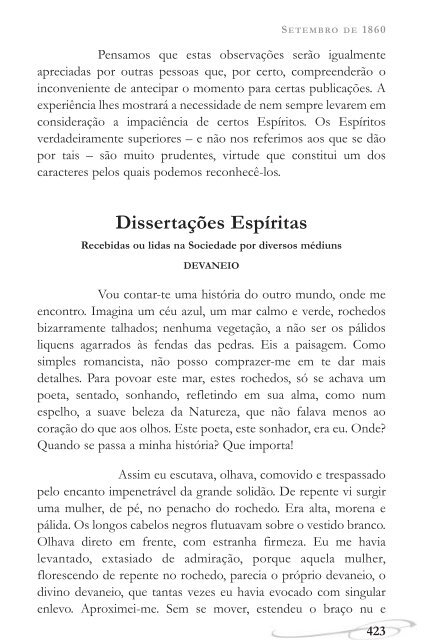 Revista EspÃ­rita (FEB) - 1860 - Autores EspÃ­ritas ClÃ¡ssicos