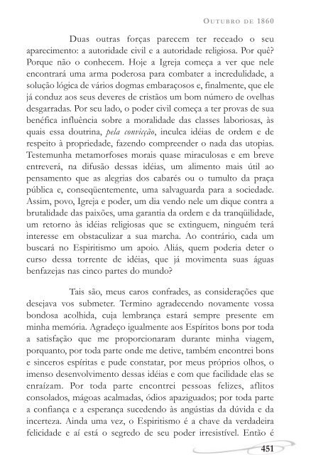 Revista EspÃ­rita (FEB) - 1860 - Autores EspÃ­ritas ClÃ¡ssicos