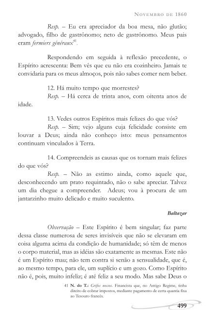 Revista EspÃ­rita (FEB) - 1860 - Autores EspÃ­ritas ClÃ¡ssicos