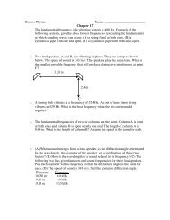 Chapter 17 Review Sheet