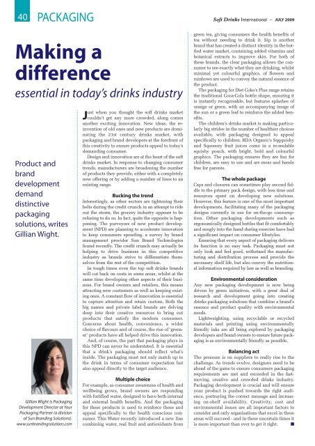 SDI JUL09.qxd - Soft Drinks International