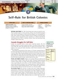 Section 2. Self Rule for British Colonies