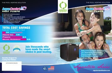 AquaComfort Heat Pump - McCarthy Pools