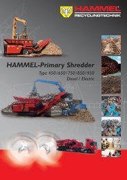 HAMMEL-Primary Shredder