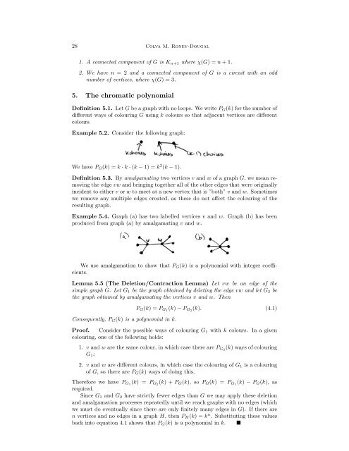 MT4514: Graph Theory