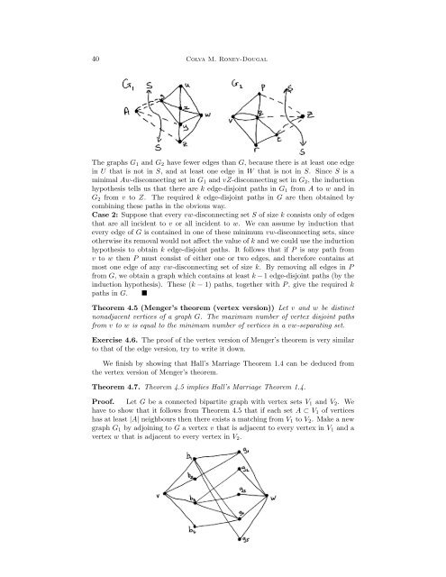 MT4514: Graph Theory