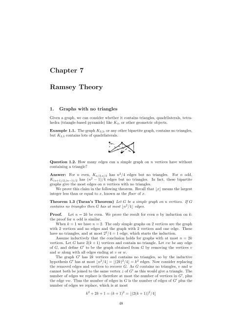 MT4514: Graph Theory