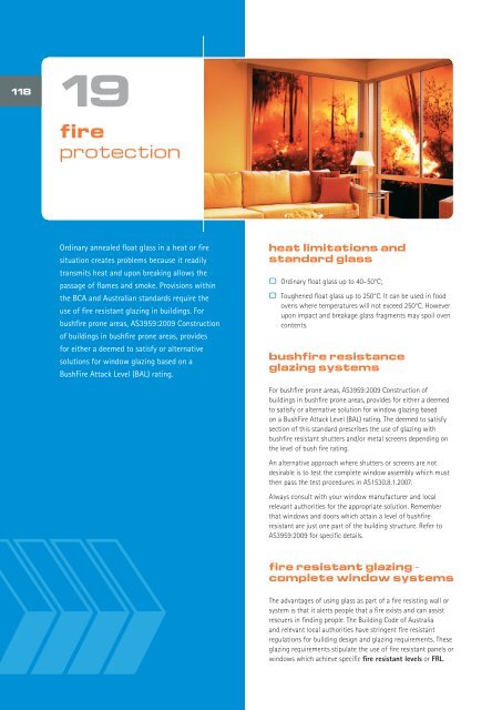 19: Fire protection - National Glass