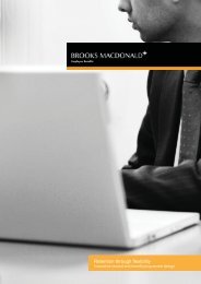 Employee benefits - Brooks Macdonald