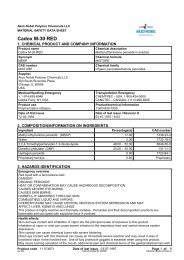 Cadox M-30 RED - msds@NAComposites.com