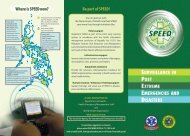 What is SPEED? - World Health Organization