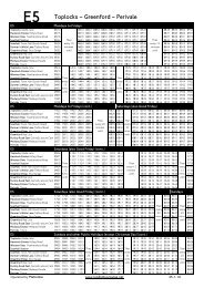 Printable PDF version - London Bus Routes