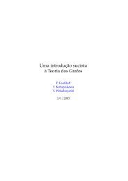 Uma Introducao Sucinta aa Teoria dos Grafos - Rede Linux IME-USP