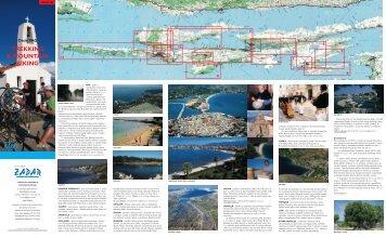 Karta - Trekking & biking otok Pag - Zadar