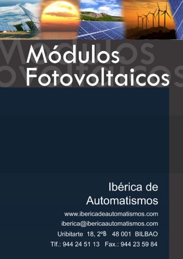 Descargar datos del producto en formato PDF - Iberica de ...