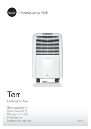 Dehumidifier - Wilfa