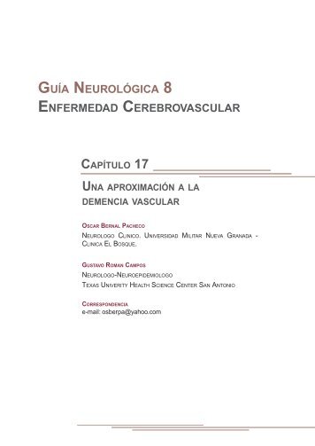 guÃ­a neurolÃ³gica 8 enfermedad cerebrovascular - AsociaciÃ³n ...