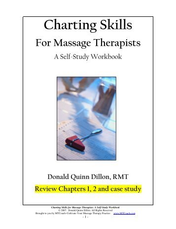 Charting Skills - Massage Therapist Practice