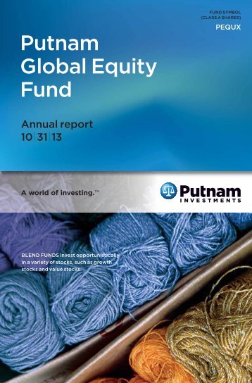 Global Equity Fund Annual Report - Putnam Investments