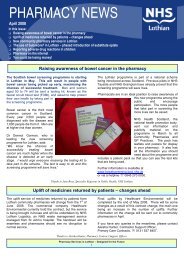 Pharmacy News - Community Pharmacy