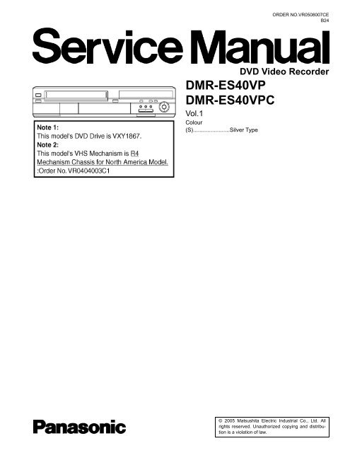 DMR-ES40VP DMR-ES40VPC - diagramas.diagram...