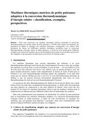 Machines thermiques motrices de petite puissance adaptÃƒÂ©es ÃƒÂ  la ...