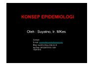ikm2-epidemiologi - Suyatno, Ir., MKes - Undip