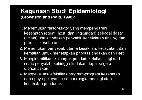 ikm2-epidemiologi - Suyatno, Ir., MKes - Undip