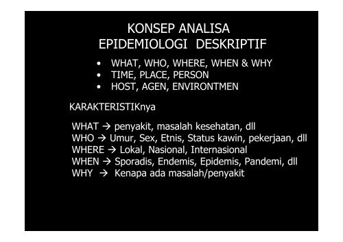 ikm2-epidemiologi - Suyatno, Ir., MKes - Undip