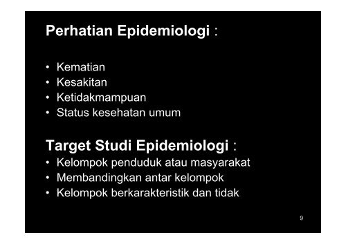 ikm2-epidemiologi - Suyatno, Ir., MKes - Undip