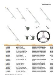 CRG 2010 PARTS LIST - CRG JAPAN