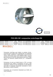 FOC-EIS-120 compuertas corta-fuego EN - Madel