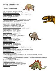 books dinosaurs 13 - Preschool