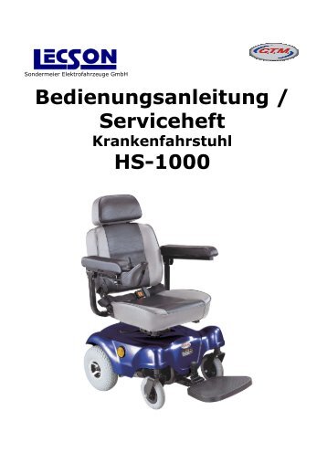 Bedienungsanleitung HS-1000.pdf - Lecson.de