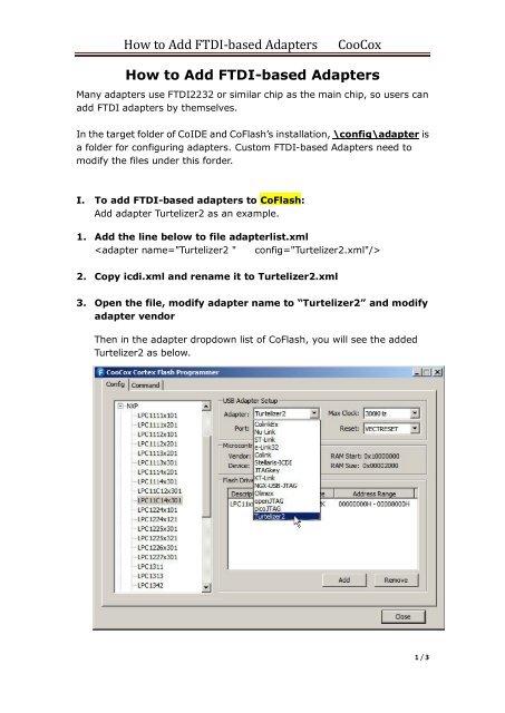 How to Add FTDI-based Adapters.pdf - CooCox