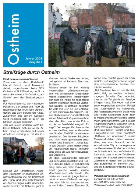 Ausgabe I - Ostheim-neubrueck.de