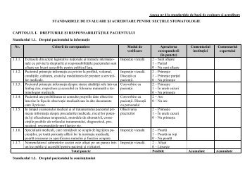 Sectia stomatologie