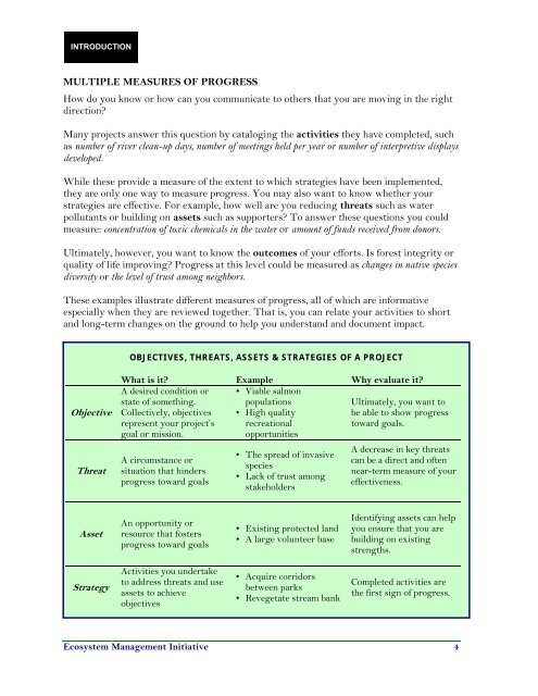 Evaluation Sourcebook (.pdf) - School of Natural Resources and ...