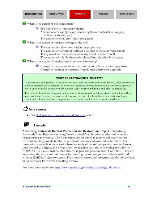 Evaluation Sourcebook (.pdf) - School of Natural Resources and ...